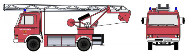 Loewe 4104 - Iveco Magirus "Zeta" 90M5 - DL18 Feuerwehr Calw