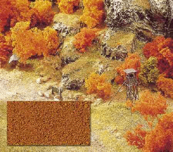 Busch 7325 - Micro-Flocken orangebraun