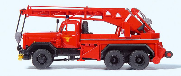 Preiser 31269 - Magirus 250 D 25 A Kranwagen KW 16.F, Bausatz