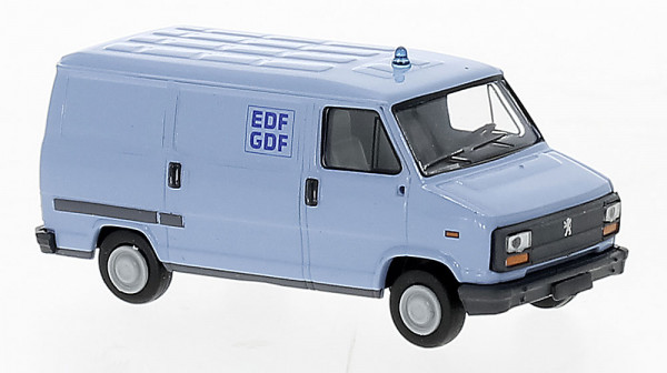 Brekina 34925 - Peugeot J5 Kasten 1982, EDF,