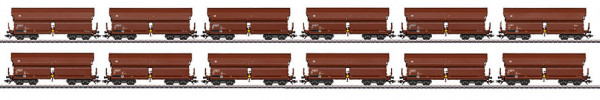 Märklin 00730-12 - DB Set 12-teilig Schwenkdachwagen Tals968 Ep. 4 12-er Set aus Display 00730