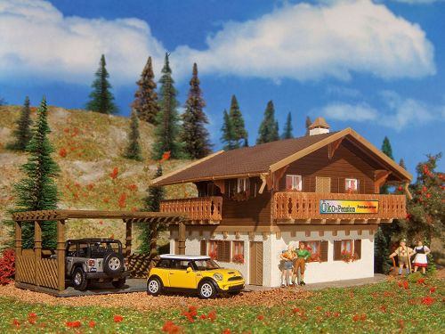 Vollmer 43961 - Pension Bausatz aus Bio-Kunststoff