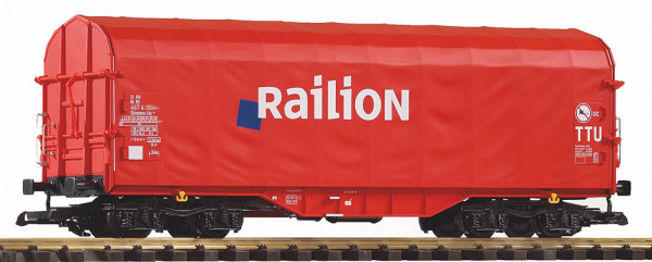 Piko 37020 - DB AG Schiebeplanenwagen verkehrsrot Ep. 5 "Railion"