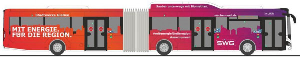 Rietze 75831 - MAN Lion´s City 18 ´18 G MIT.BUS Gießen