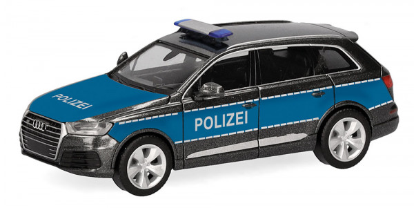 Herpa 098946 - Audi Q7 "Polizei Vorführfahrzeug"