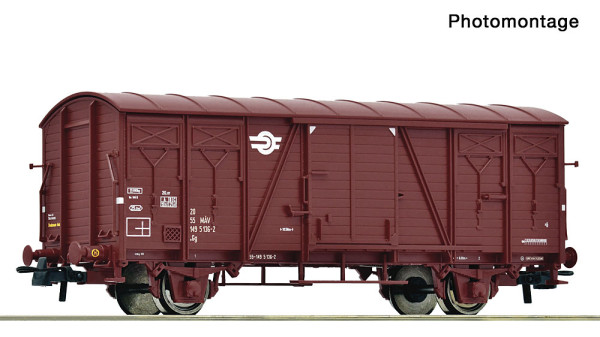 Roco 6600442 - MAV Gedeckter Güterwagen MAV E4