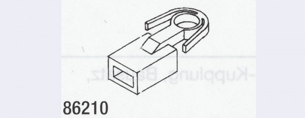 Weinert 86210 - NEM Schacht Kunststoff 1Paar