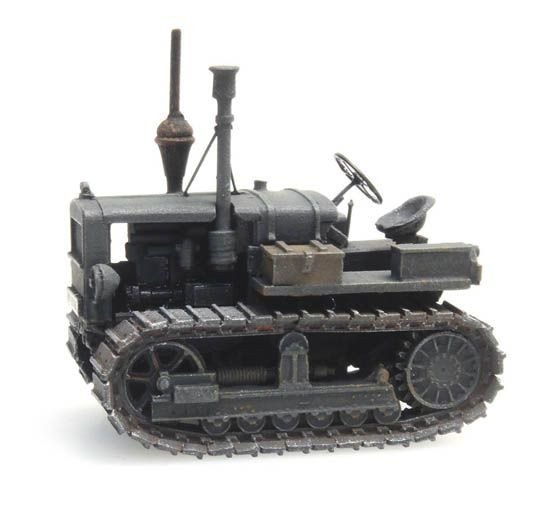Artitec 387.401 - WM Hanomag K50 Kettenschlepper Fertigmodell aus Resin, lackiert