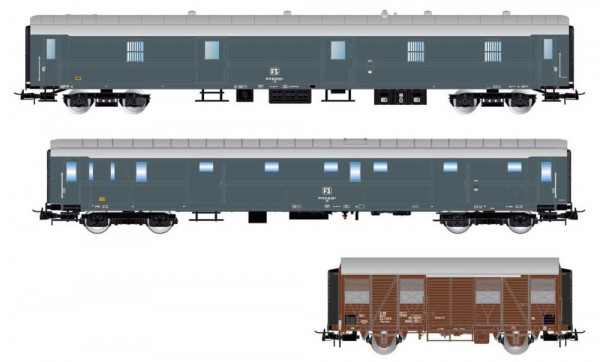 Rivarossi HR4318 - FS Set Postzug "Celerone" 3-teilig Ep. 4