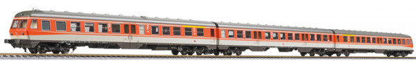 Liliput 133178 - DB AG Dieseltriebzug BR 614/914 blutorange/kieselgrau Ep.5, AC-digital