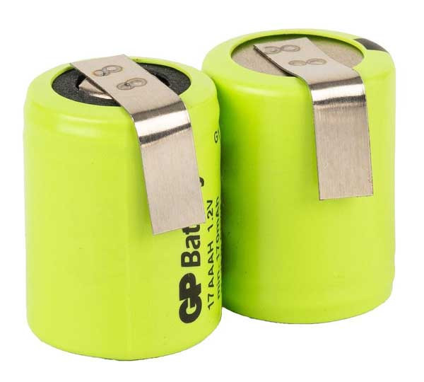 Faller 163261 - Akkupaar 2,4 V, 170 mAh, getrennt