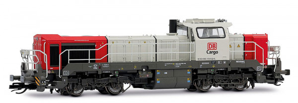 Arnold HN9073S - DB Cargo, Diesellokomot4e Vossloh DE 18, rot/graue Farbgebung, Ep. VI, mit Sounddec