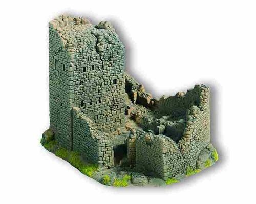Noch 58600 - Burgruine 18 x 14 x 12 cm Lasercut-Modell