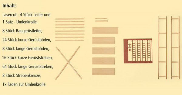 Auhagen 41683 - Baugerüst