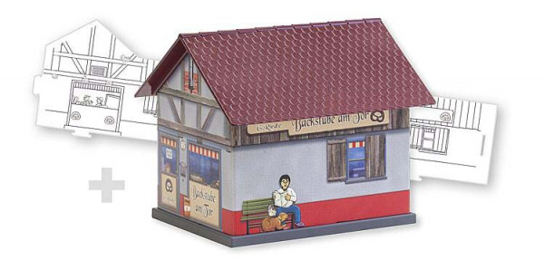 Faller 150170 - BASIC Bäckerei, inkl. 1 Bemalvariante