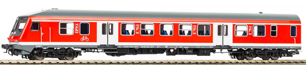 Piko 28021 - DB AG Halberstädter Mitteleinstiegssteuerwagen 2.Klasse verkehrsrot Ep.5, Wechselstrom