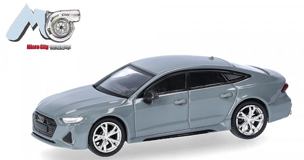 Herpa 87MC000086 - Audi RS7, grau