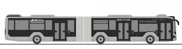 Rietze 75892 - MAN Lion´s City 18 ´18 G HAVAG Halle/Saale