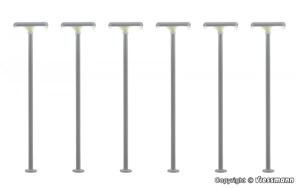 Viessmann 63646 - Bahnsteigleuchte, 2 LEDs weiß