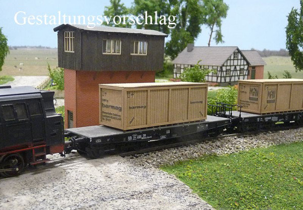 Joswood 40147 - Kiste BARMAG gr.+Rahmen 1 St.