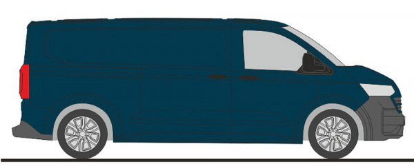 Rietze 11716 - Volkswagen Transporter T7 Kasten LR FD dark indigo blue