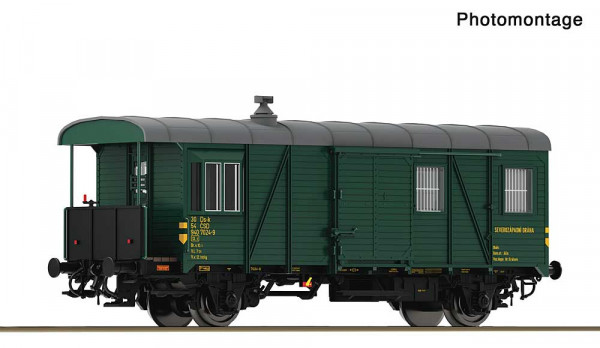 Roco 6690042 - Güterzugbegleitwagen Ds-k CSD DCC