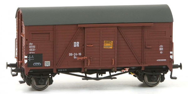 Exacttrain 20298 - DR Nordhausen gedeckter Wagen Trabant Emblem