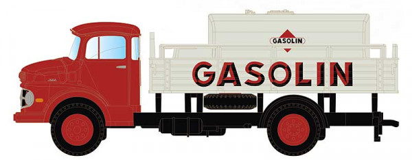 Minis LC3472 - MB L322 Pritsche mit Tank Gasolin