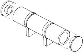 Weinert 89241 - Luftbehälter BR50 Weißm. 2Stk