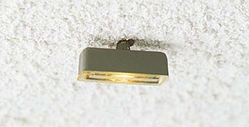 Brawa 4548 - Bahnsteigleuchte Modern 4 x 4 x 13 mm Ersatzbirne 3293 tragende Teile aus Messing filig