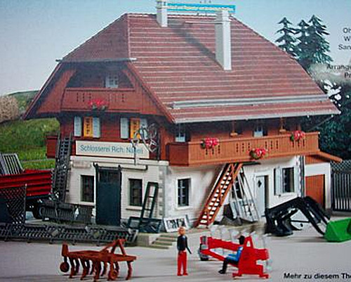 Kibri 38800 - Schlosserei "Nägeli" Bausatz
