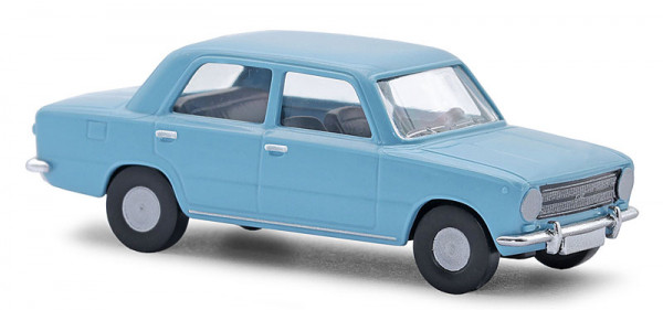 Busch 87027 - Fiat 124 Limousine blau TT