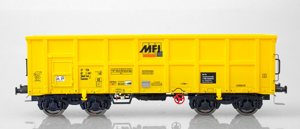 NME 540640 - SNCF offener Güterwagen Eamnos 11,54m gelb Ep.6, "MFI"