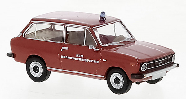 Brekina 27681 - DAF 66 Kombi 1972, KLM Brandweerinspectie,