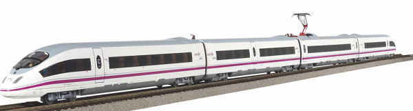 Piko 97930 - Star Set ICE 3 AVE RENFE mit 2 Triebköpfen und 2 Wagen mit Bettungsgleis Ep.5