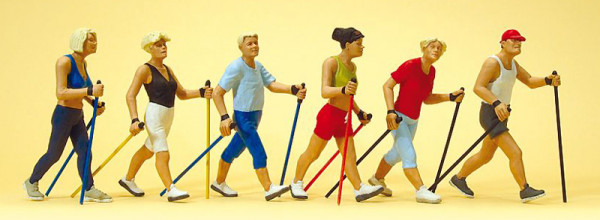 Preiser 10575 - Nordic Walking