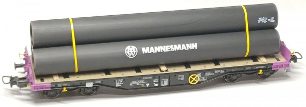 Loewe 2556 - Ladegut Stahlrohre "MANNESMANN" / HO, 140 mm