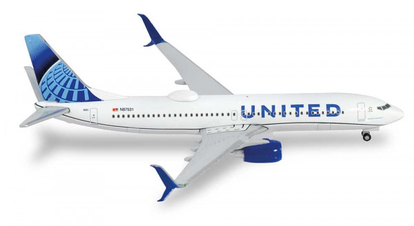 Herpa 533744-001 - United Airlines Boeing 737-800