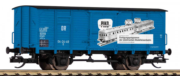 Piko 47777 - DR gedeckter Güterwagen G02 Ep.3, "VEB Piko"