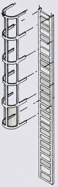 Weinert 3337 - Leiter mit Schutzkorb Ätzteil