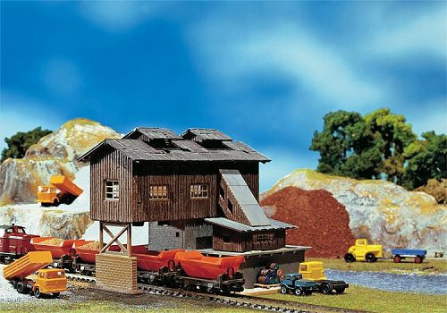 Faller 222197 - Altes Schotterwerk patiniertes Modell