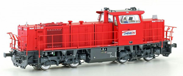 Jägerndorfer JC10762 - Chemion Diesellok MAK G800 Metall Ep.6, AC-digital + Sound