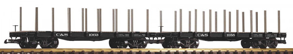 Piko 38785 - US Set 2-teilig Rungewagen 4-achsig
