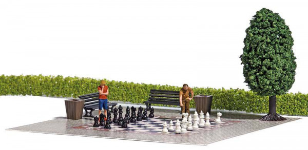 Busch 7839 - Set Gartenschach