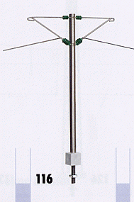 Sommerfeldt 116 - H-Profil-Mittelmast, Ep.3-4, Gleisabstand 68mm