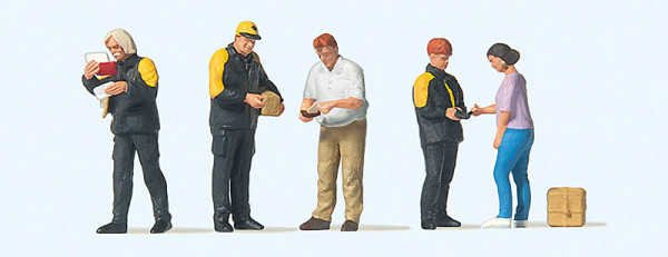 Preiser 10736 - Postzustellung.Deutsche Post