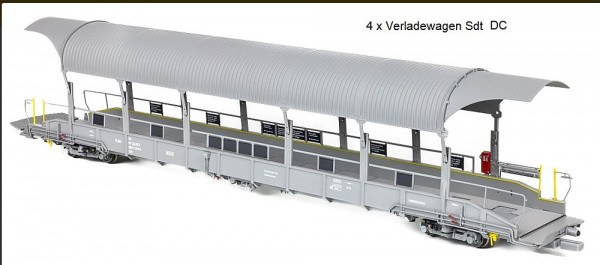 Exacttrain 25004 - BLS Set 2-teilig Autoverladezug Set 4 Ep.6