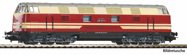 Piko 52719 - Cargo Logistic Rail Diesellok BR 228 Ep.6, AC-digital + Sound