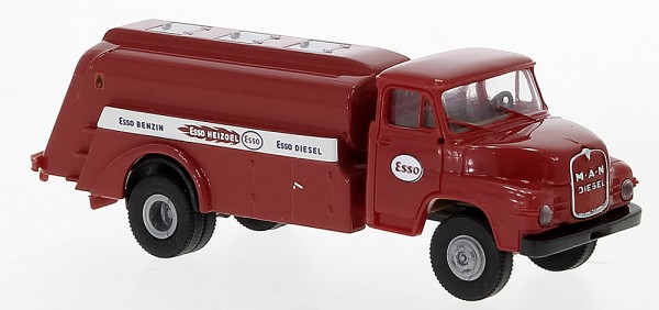 Brekina 45056 - MAN 635 Tank "Esso" (rot)
