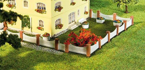 Faller 272409 - Vorgarten-Zaun 14 Teile
